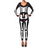 Leg Avenue - Skeleton Catsuit Costume - Noir/Blanc Product image